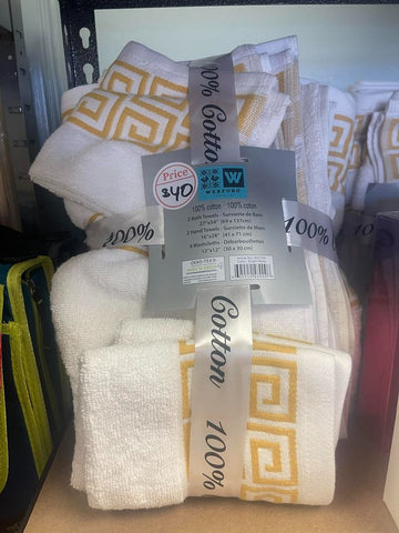 Wexford 100% Cotton 8 Piece Bath Towel Set