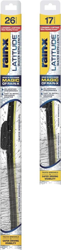 Rain-X 26" & 17" Windshield Wiper Set