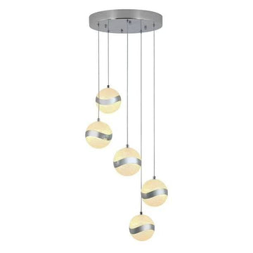 Artika Wavey 5 LED Integrated Pendant