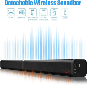 40W Detachable Soundbar for TV