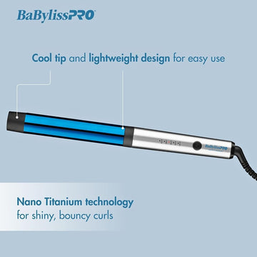 BaBylissPRO Nano Titanium Curling Wand