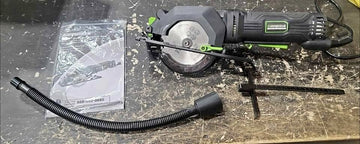 Genesis 4.0 Amp 4-1/2 in. Compact Circular Saw with 24T Blade
