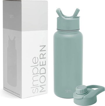 32oz Simple Modern Water Bottle with Straw and Chug Lid