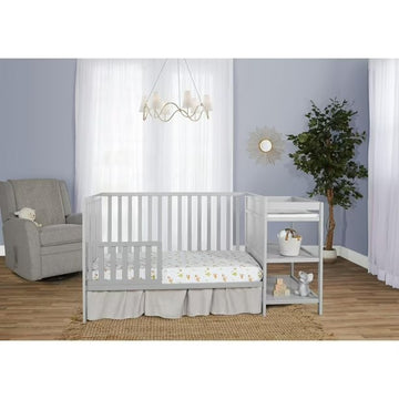 Dream On Me Hamilton 4-in-1 Convertible Crib and Change Table