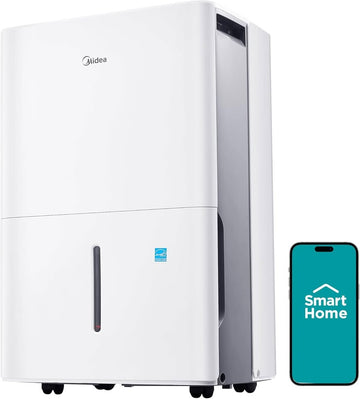 Midea 3,000 Sq. Ft. Energy Star Certified WiFi Enabled Dehumidifier