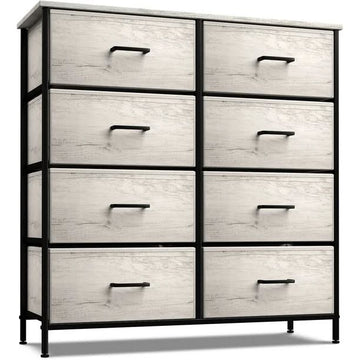 Sorbus Dresser with 8 Faux Wood Drawers