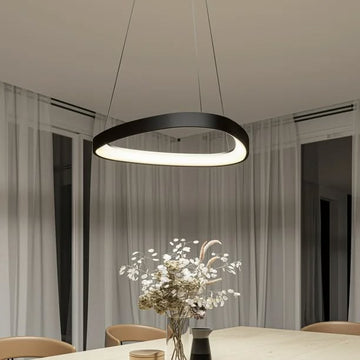 Artika Bjorn Modern LED Pendant Light Fixture - Matte Black