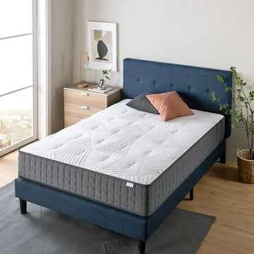 10" Queen Charcoal Hybrid Mattress