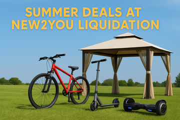 Summer Deals in Barrie: Bikes, Scooters, Hoverboards, Gazebos & More at New2You Liquidation!