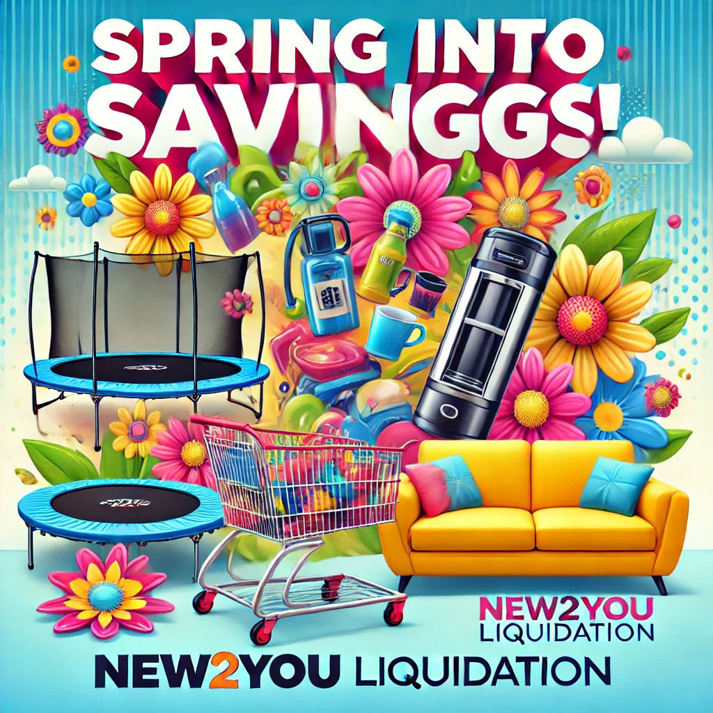 Spring into Savings with New2You Liquidation's Latest Deals!