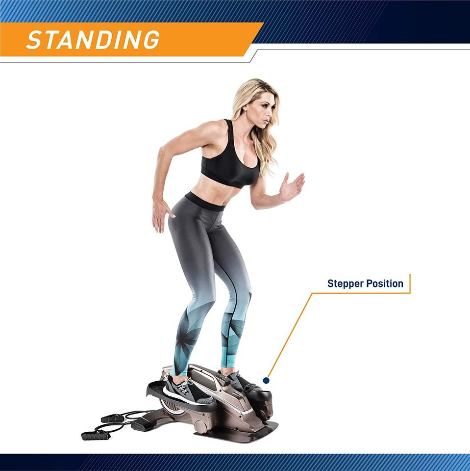 Bionic Under-Desk Elliptical Mini Stepper