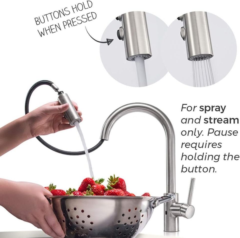 Pfister Stellen Polished Chrome Touchless Kitchen Faucet