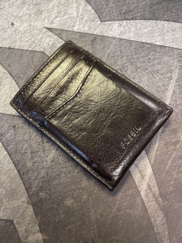 Fossil Magnetic Card Case / Money Clip