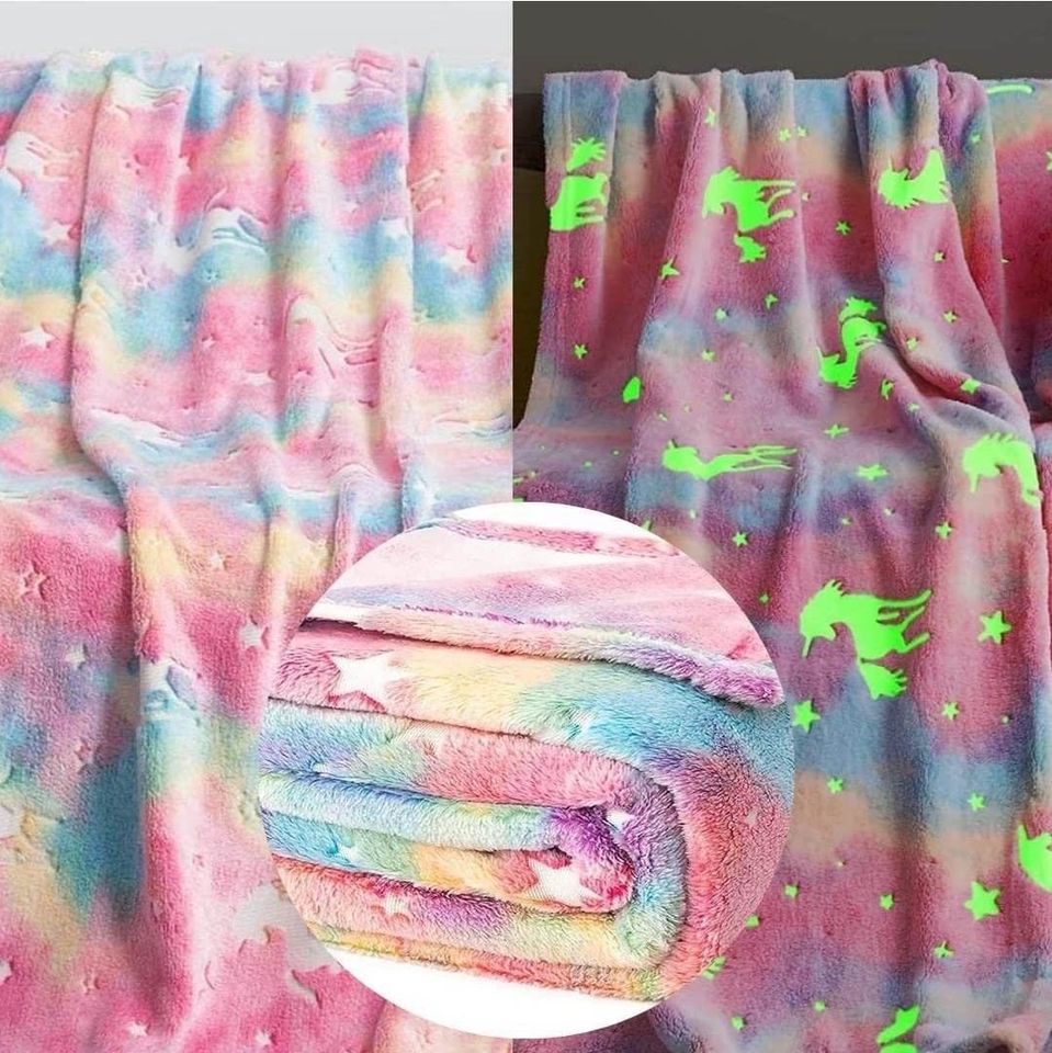 Glow In The Dark Blankets - 50" x 60"