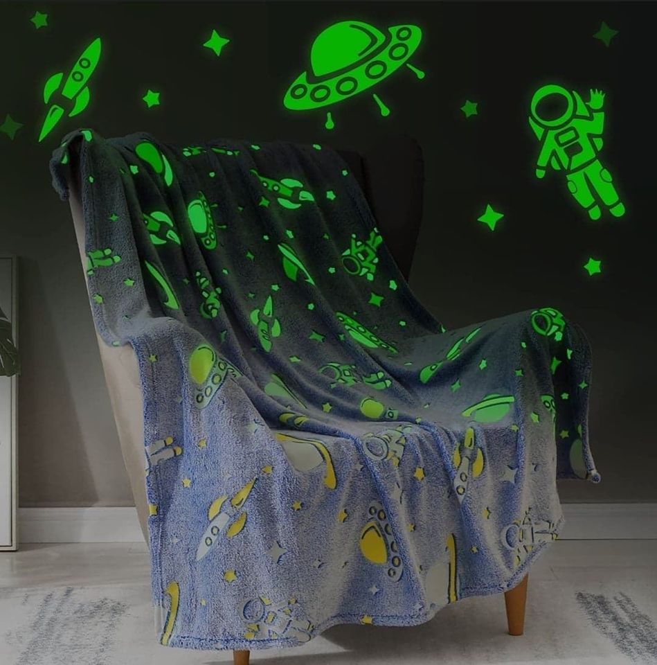Glow In The Dark Blankets - 50" x 60"