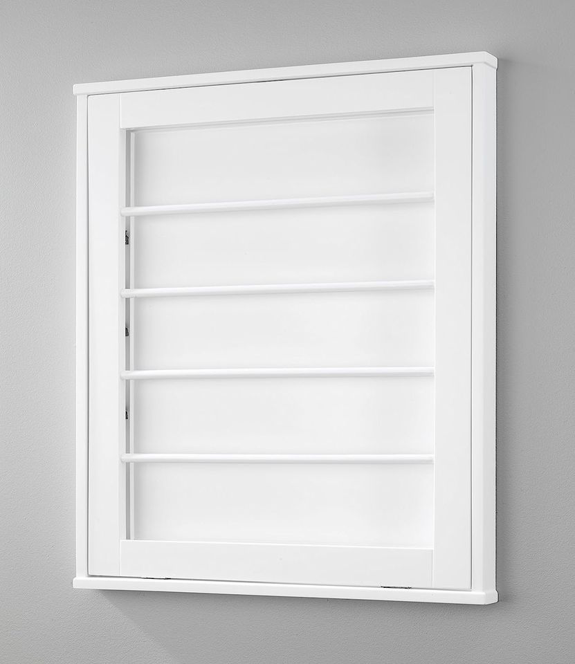 Wall Mounted Drying Rack - White