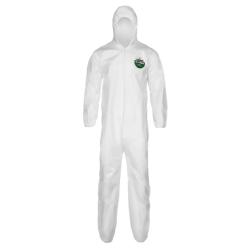 Microporous General Purpose Disposable Coverall with Hood - 2XL