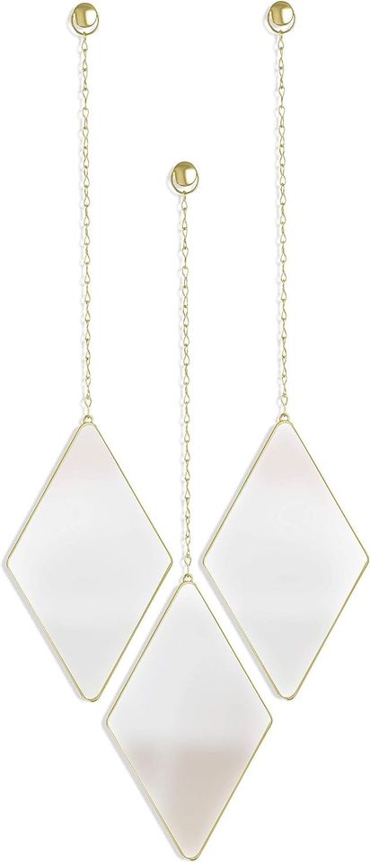 Umbra Trio Decorative Diamond Mirror Set