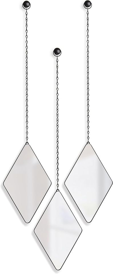 Umbra Trio Decorative Diamond Mirror Set