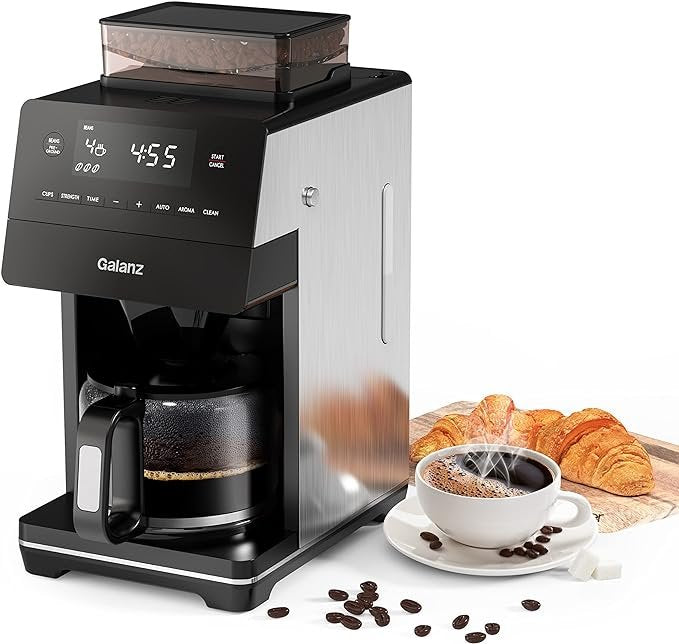 Galanz 12 Cup Grind & Brew Coffee Maker