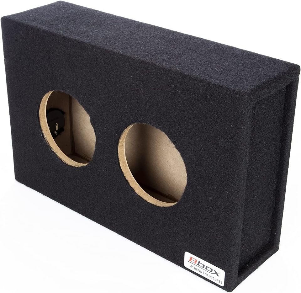 ATREND 6.5DVME BBox Series 6.5" Dual Shallow Hyper Vented Enclosure