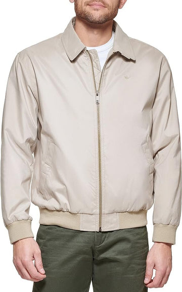 Dockers Mens Micro Twill Golf Bomber Jacket - XL