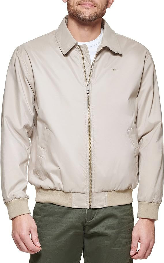 Dockers Mens Micro Twill Golf Bomber Jacket - XL