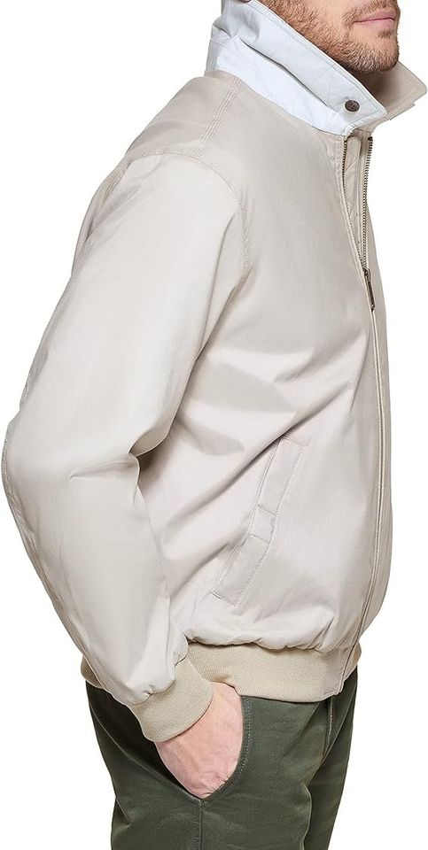 Dockers Mens Micro Twill Golf Bomber Jacket - XL