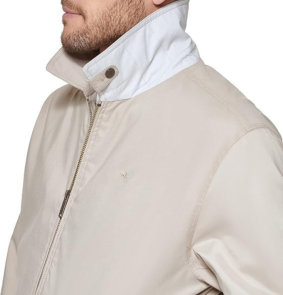 Dockers Mens Micro Twill Golf Bomber Jacket - XL