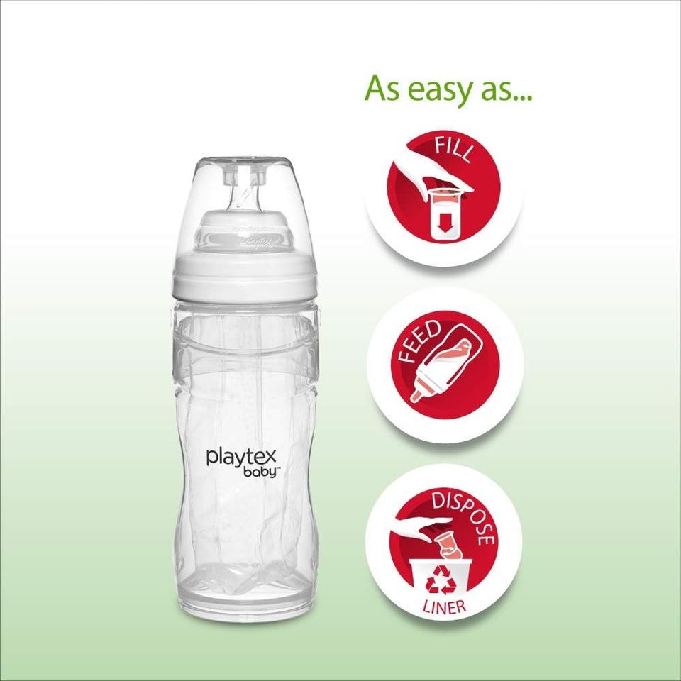Playtex Baby Bottle Drop In Disposable Liners - 100 Count