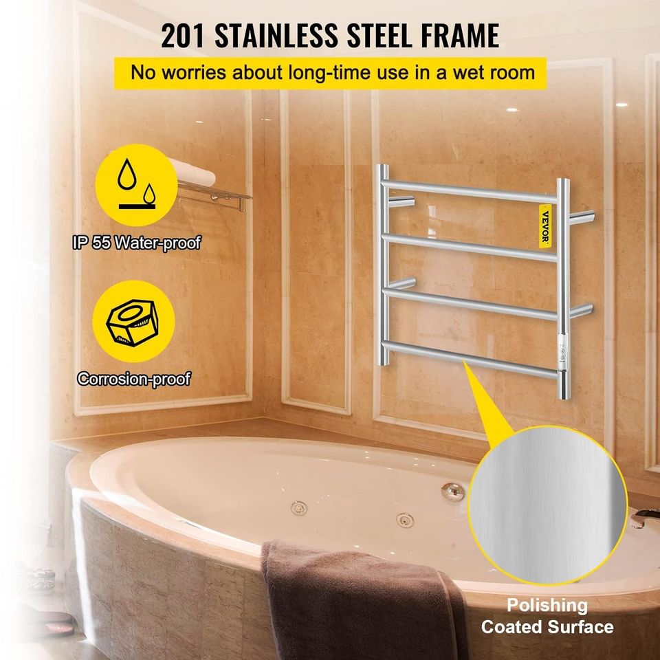 Wall Mounted Electric Towel Warmer Rack
