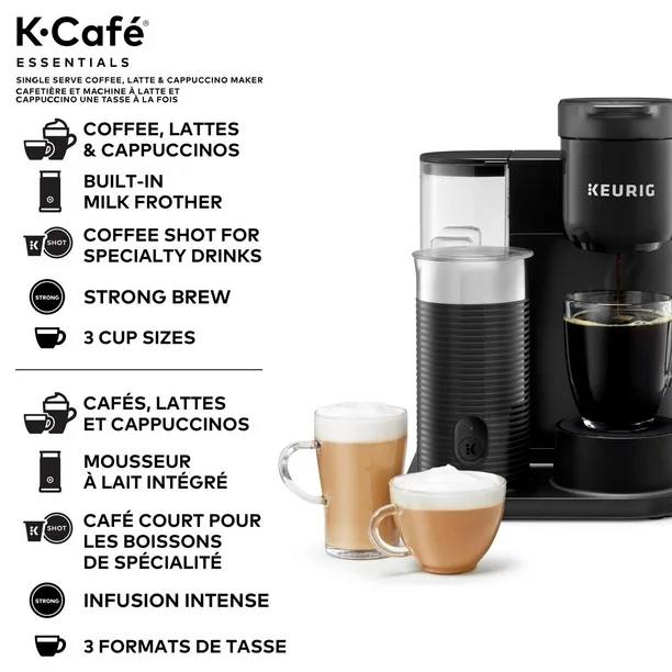 Keurig K-Café Essentials Coffee Maker w/Frother