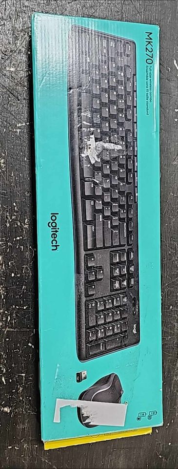 Logitech MK270 Wireless Keyboard and Mouse Combo