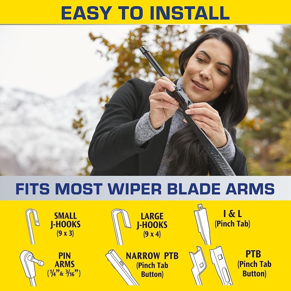 Rain-X 26" & 17" Windshield Wiper Set