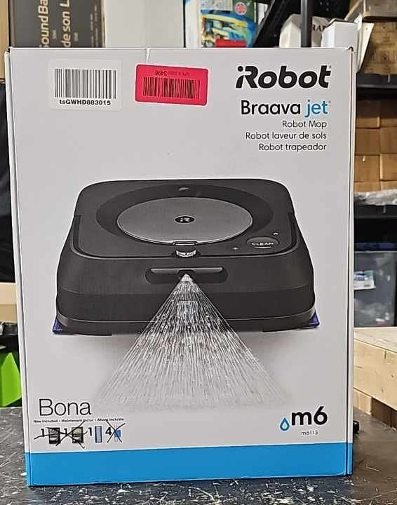 iRobot Braava Jet m6 (6113) Ultimate Robot Mop- Wi-Fi Connected
