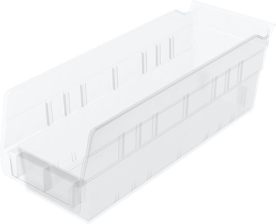 12" x 4" Akro-Mils Plastic Organizer and Storage Bins