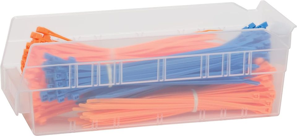 12" x 4" Akro-Mils Plastic Organizer and Storage Bins