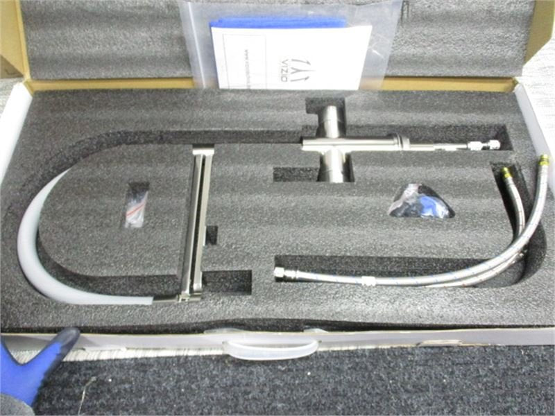 5-Way Solid Stainless Steel Kitchen Mixer Tap