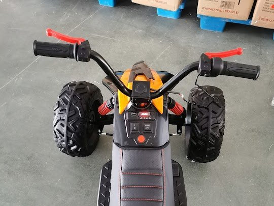 24V Black & Orange KID’S RIDE-ON ATV