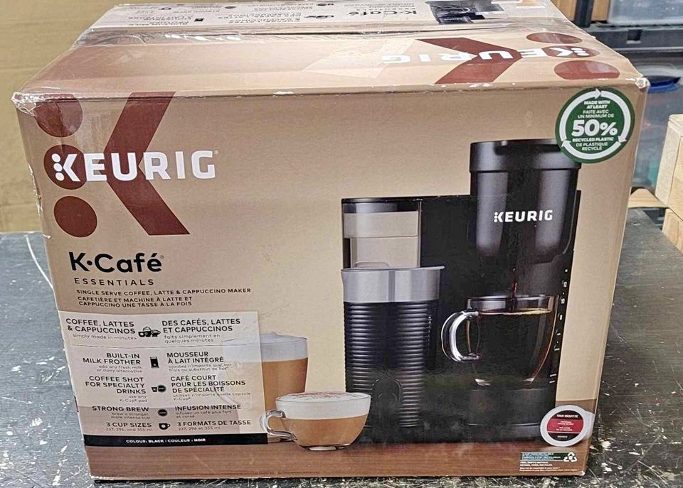Keurig K-Café Essentials Coffee Maker w/Frother