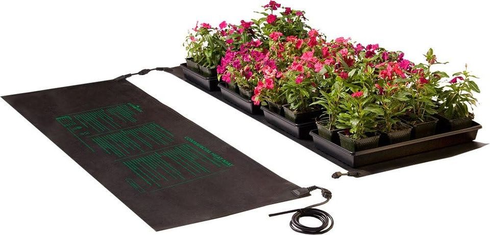 Hydrofarm Seedling Heat Mat with 6-Feet Cord