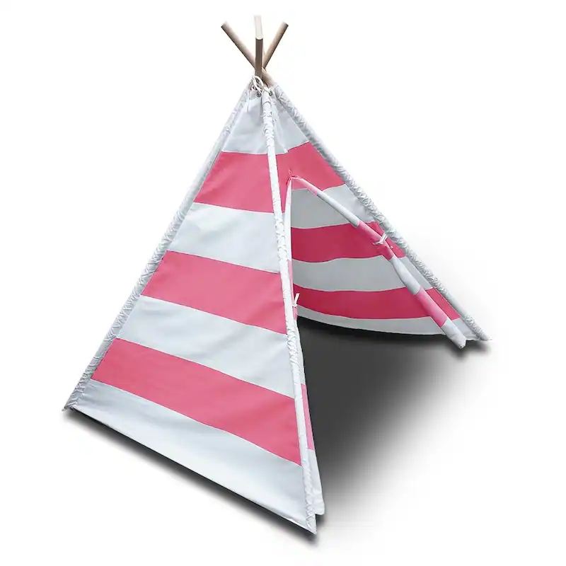 Children's Canvas Tepee Set with Travel Case