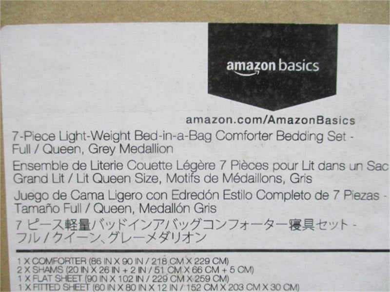 7 Piece Queen Comforter/Sheet Set