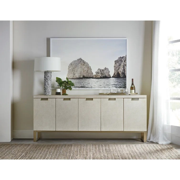 82" Wide Server with Soft Close Doors