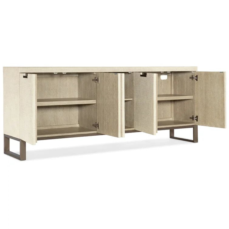 82" Wide Server with Soft Close Doors