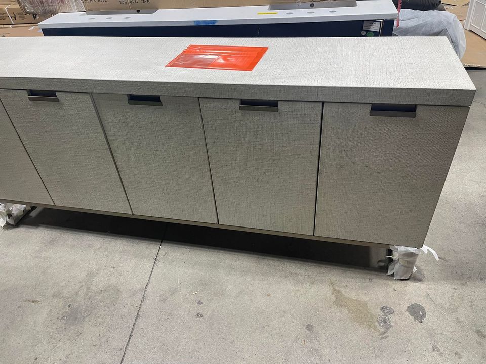 82" Wide Server with Soft Close Doors