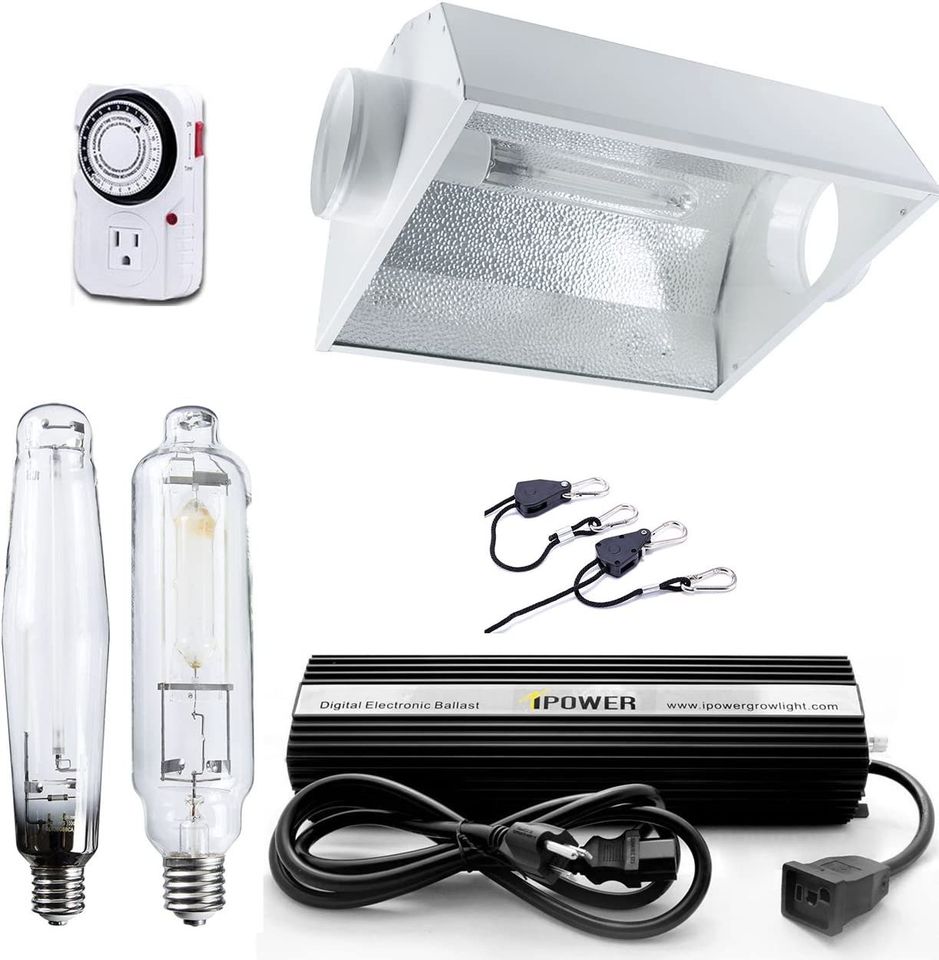 1000 Watt HPS MH Digital Dimmable Grow Light System Kit