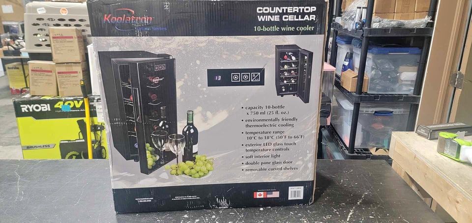 Koolatron 10 Bottle Wine Cooler