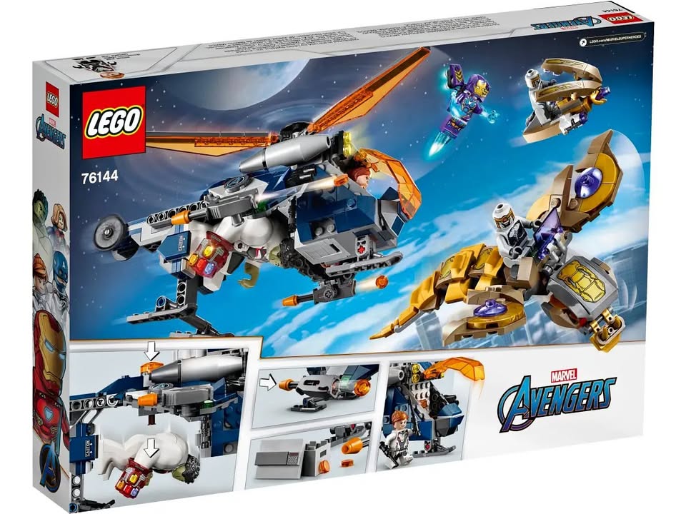 LEGO Avengers Hulk Helicopter Rescue - 76144