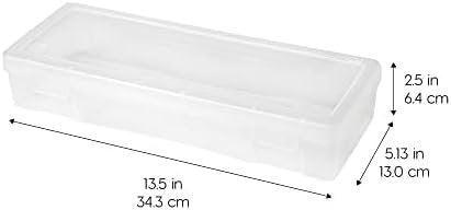 Large Plastic Hobby Art Craft Supply Oraganizer - 10 Pack